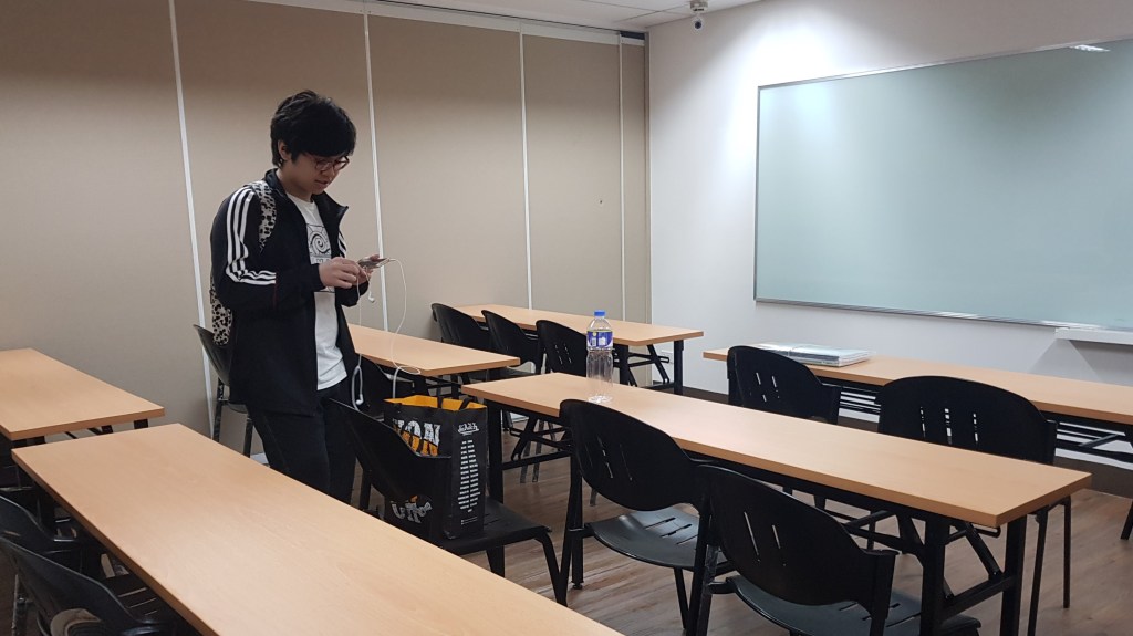 New classroom at Nihongo Center Foundation at Esteban St. Makati